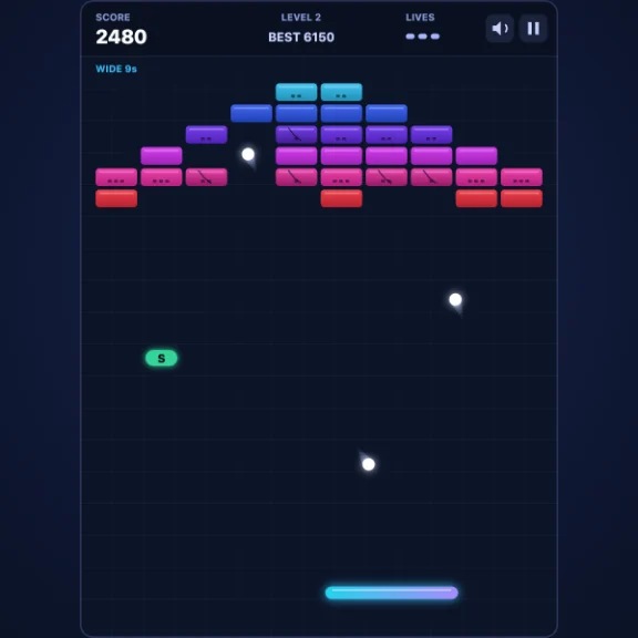 Brick Rebound — Bounce, smash, repeat.